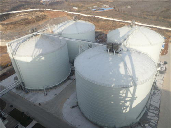 哈尔滨5000吨立式粉煤灰储存罐